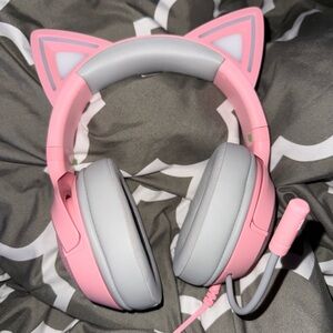 Razer kracken v2 kitty Pink usb gaming headset